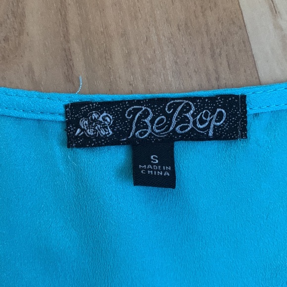 2 for $5 💙 BeBop Teal Dress | Size S Junior - Picture 3 of 3